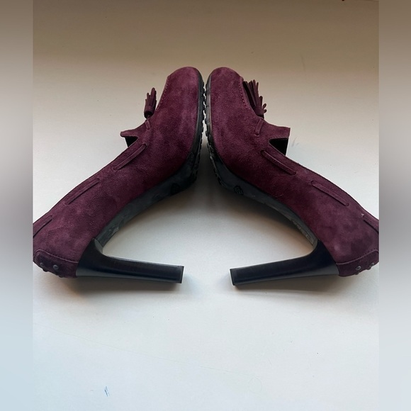 Tod’s purple suede pumps ! Brand New - Picture 6 of 10